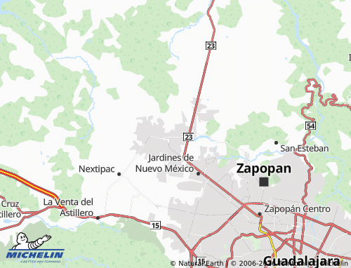 Mappa MICHELIN Tierra Residencial - ViaMichelin