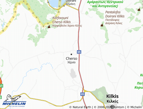 Carte MICHELIN Cherso - ViaMichelin