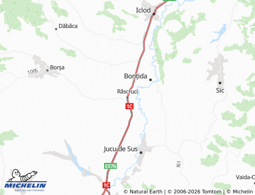 Mapa MICHELIN Răscruci - ViaMichelin