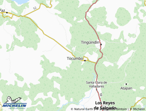 Mappa MICHELIN Santa Inés - ViaMichelin