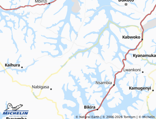 Mappa MICHELIN Nakatogo - ViaMichelin