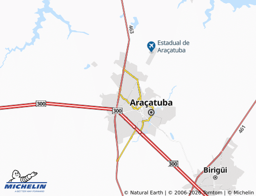 Mapa MICHELIN Paraíso - ViaMichelin