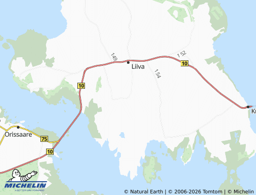 Mappa MICHELIN Suuremõisa - ViaMichelin