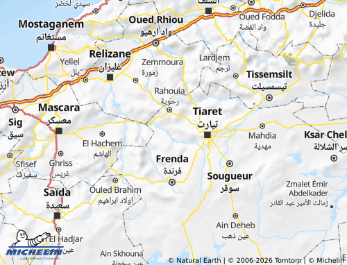 Carte MICHELIN Machraa Sfa - ViaMichelin