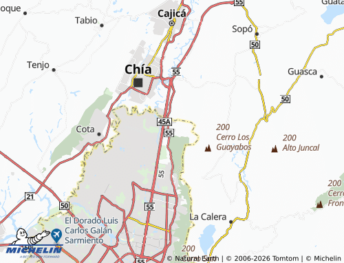 Mapa MICHELIN Torca II - ViaMichelin