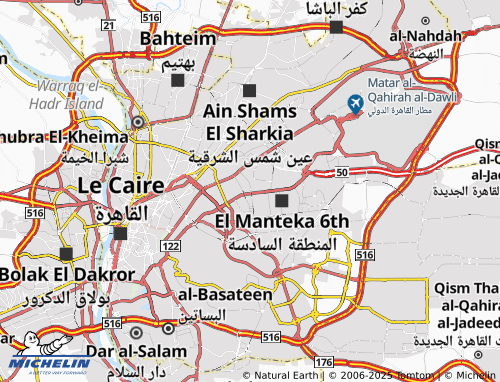 MICHELIN-Landkarte Rabi'ah al-'Adawiyyah - ViaMichelin