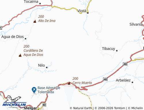 MICHELIN Limones map - ViaMichelin