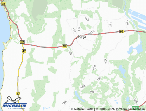 Kaart MICHELIN Järvaküla - ViaMichelin