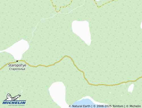 MICHELIN Ovsishche map - ViaMichelin