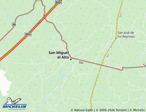 Mappa MICHELIN La Fortuna - ViaMichelin