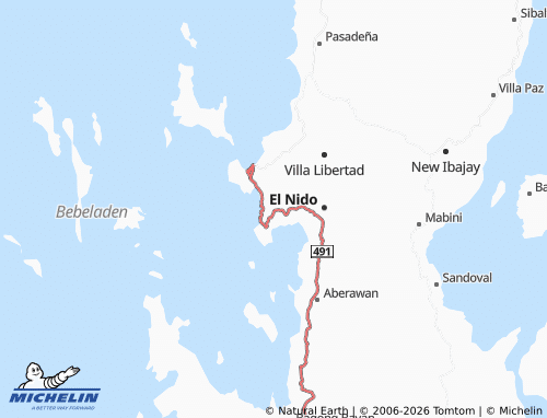 Mappa MICHELIN Corong-corong Poblacion - ViaMichelin