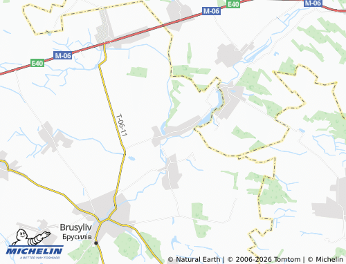 MICHELIN Mistechko map - ViaMichelin