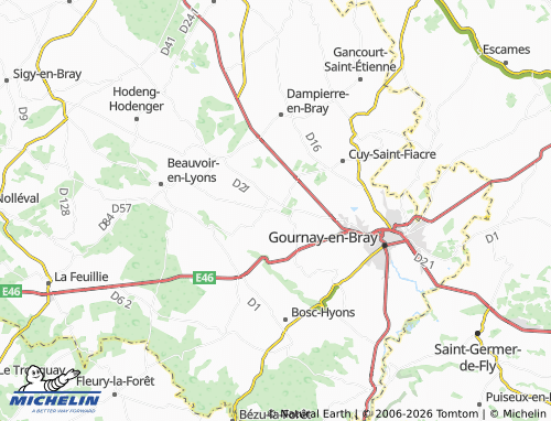 Mapa MICHELIN Le Château - ViaMichelin