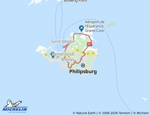 MICHELIN-Landkarte Cul-de-Sac - ViaMichelin