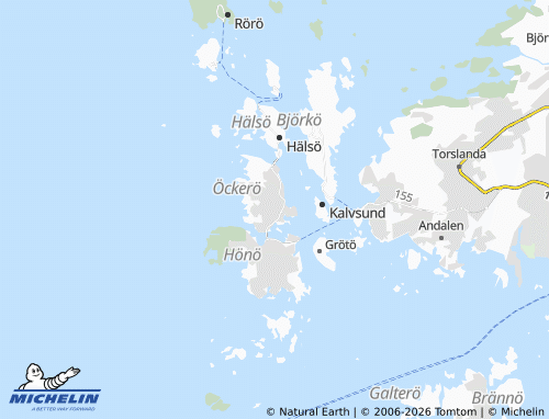 Carte MICHELIN Öckerö - ViaMichelin