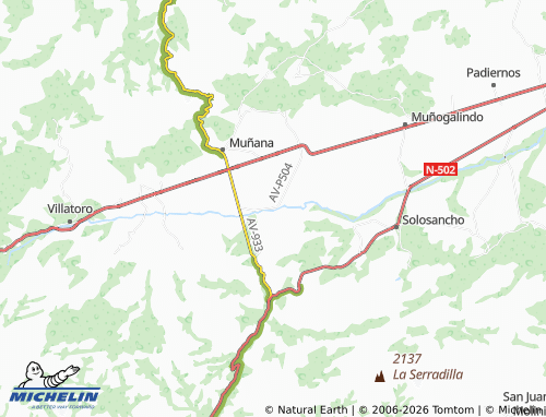 Mappa MICHELIN Blacha - ViaMichelin