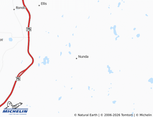 Carte MICHELIN Nunda - ViaMichelin
