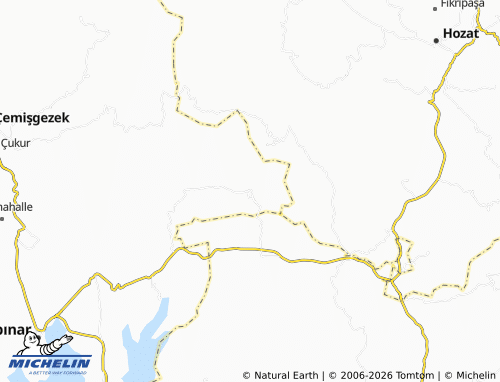 Mappa MICHELIN Bozağaç - ViaMichelin