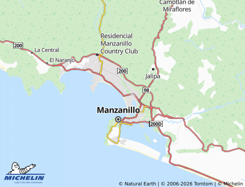 MICHELIN Semar Salagua map - ViaMichelin