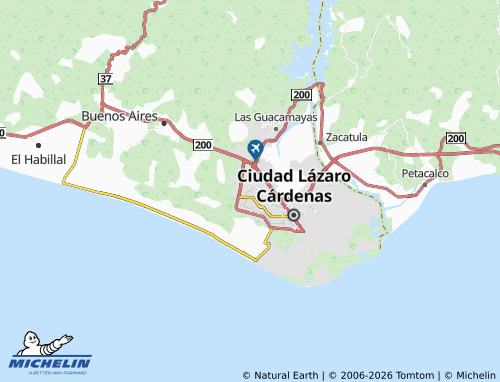 Mappa MICHELIN Napoleón Gómez Sada - ViaMichelin