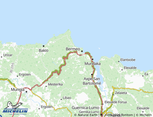 MICHELIN Almika map - ViaMichelin