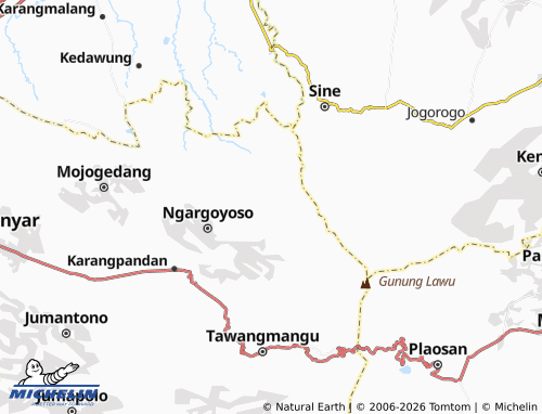Mapa MICHELIN Jenawi - ViaMichelin