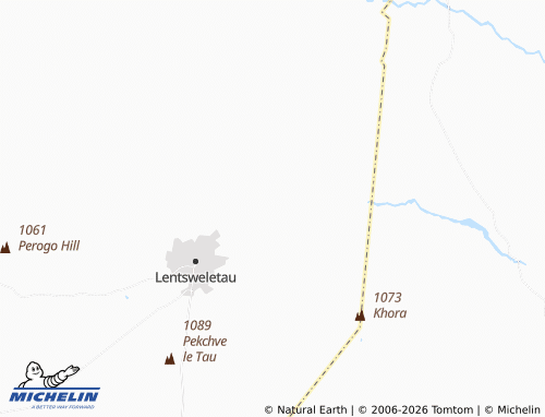 Mappa MICHELIN Dikgatlong - ViaMichelin