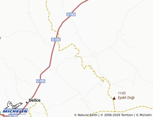 MICHELIN Akboğaz map - ViaMichelin