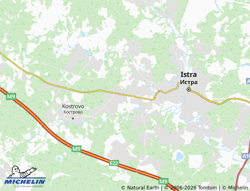 Carte MICHELIN Svyaz' SNT - ViaMichelin