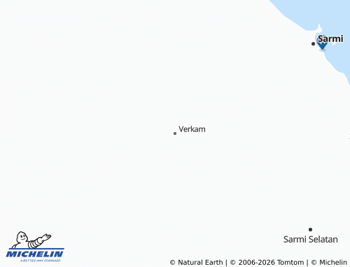 Mapa MICHELIN Verkam - ViaMichelin