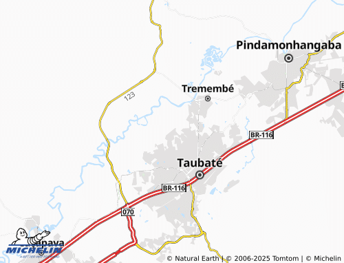 MICHELIN Parque São Cristóvão map - ViaMichelin