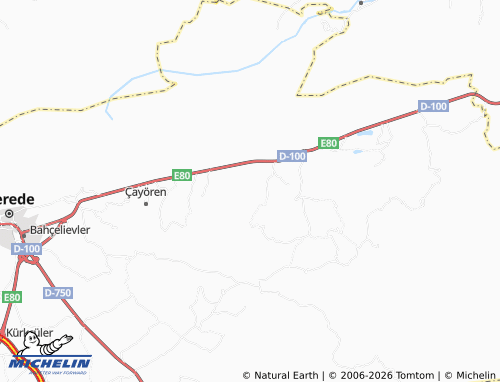 Mappa MICHELIN Ulaşlar - ViaMichelin