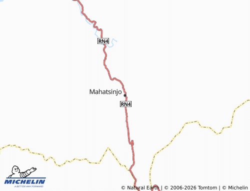 Mappa MICHELIN Mahatsinjo - ViaMichelin