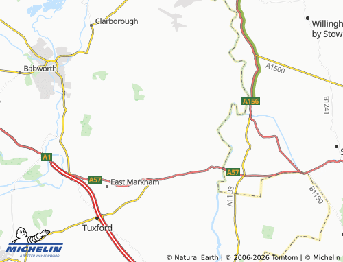 Carte MICHELIN Stokeham - ViaMichelin