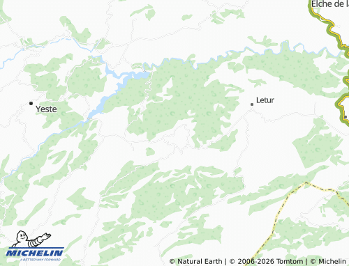 MICHELIN Las Casas map - ViaMichelin