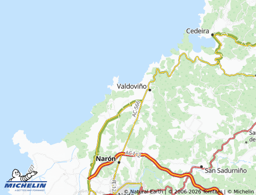 MICHELIN-Landkarte O Outeiro - ViaMichelin