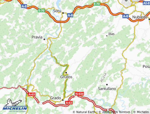 MICHELIN-Landkarte El Valle - ViaMichelin