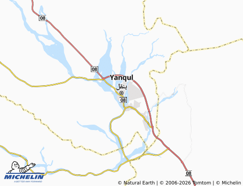 Mappa MICHELIN Yanqul - ViaMichelin
