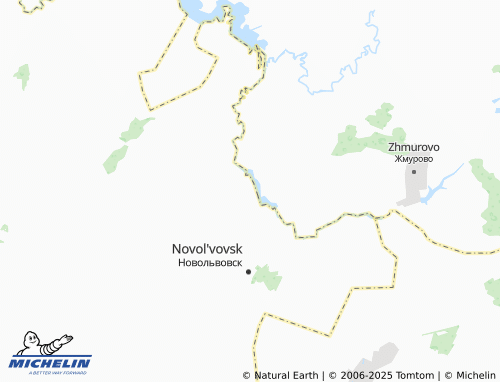 MICHELIN Khitrovshchina map - ViaMichelin