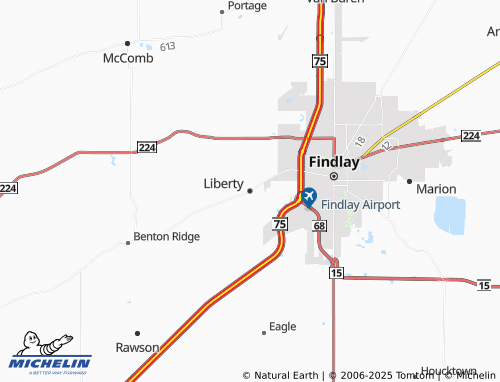 MICHELIN Liberty map - ViaMichelin