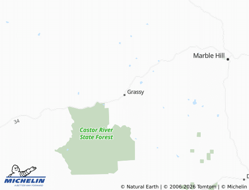 Mapa MICHELIN Grassy - ViaMichelin