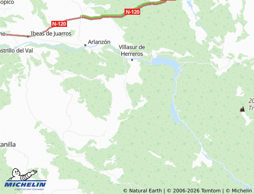 MICHELIN Urrez map - ViaMichelin