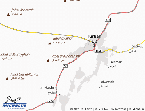 MICHELIN-Landkarte al-Sina'iyyah - ViaMichelin