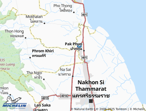 MICHELIN-Landkarte In Khiri - ViaMichelin