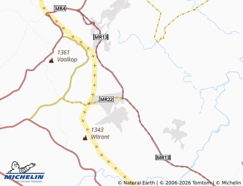 MICHELIN Majoho map - ViaMichelin