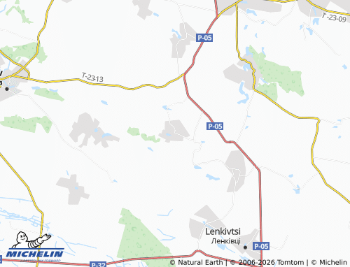 MICHELIN Vovkivtsi map - ViaMichelin