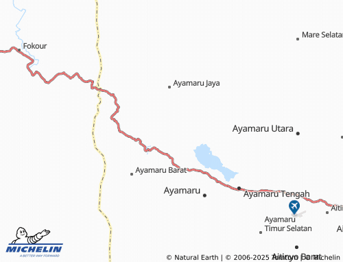 MICHELIN Afes map - ViaMichelin