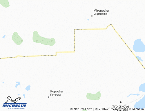 MICHELIN Kusgan map - ViaMichelin