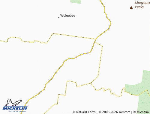 MICHELIN Jackson North map - ViaMichelin