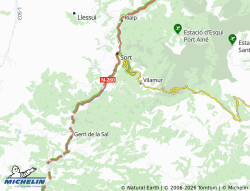 MICHELIN Tornafort map - ViaMichelin